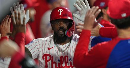 Phillies rally, then falter; Athletics dominate finale game