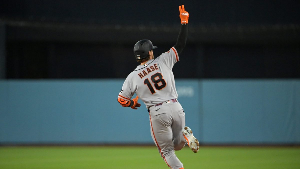 Haase conecta dos jonrones, los Giants vencen a los Dodgers 6-2