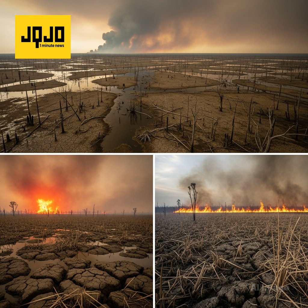 Everglades Wildfire Scorches 11,000 Acres Near Miami as Florida Battles Drought Crisis