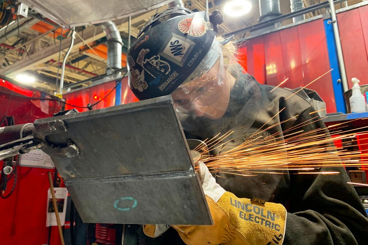 Michigan Student Becomes First U.S. Woman in Welding