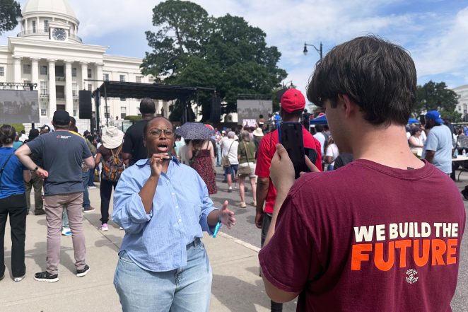 Bus Riders Retrace Selma Route to Renew Voting Fight