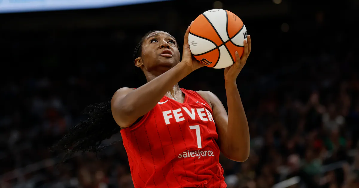 Boston leads Fever over Fire without Caitlin Clark