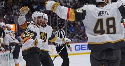 Vegas Golden Knights defeat Avalanche 4-2 in opener
