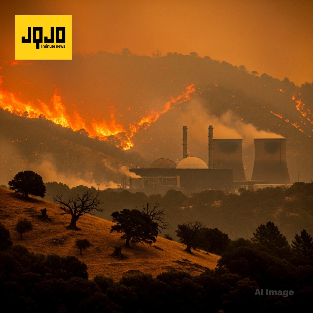 California wildfire nears contaminated Santa Susana site