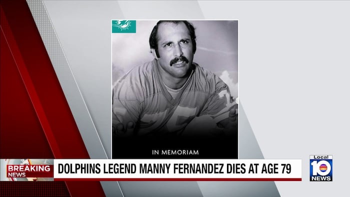 Former Dolphins Lineman Manny Fernandez Dies At 79