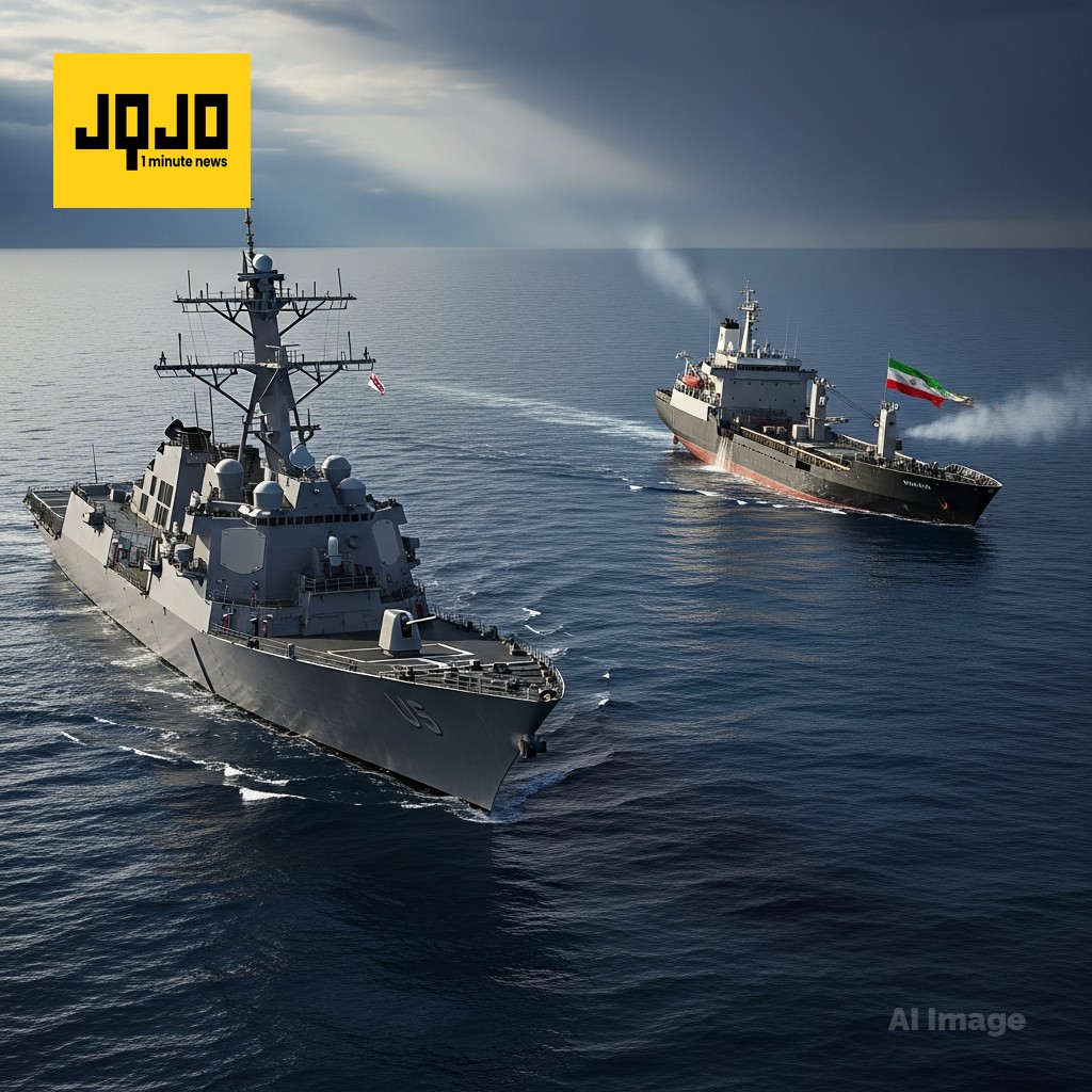 U.S. Navy Disables Iranian Vessel as Trump Issues Bombing Ultimatum