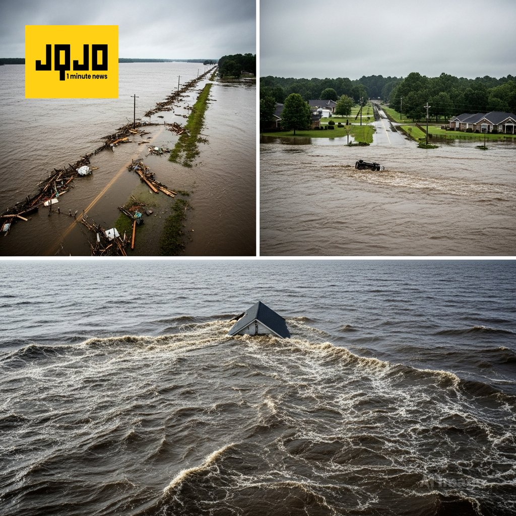 Mississippi flash flooding kills woman in Petal