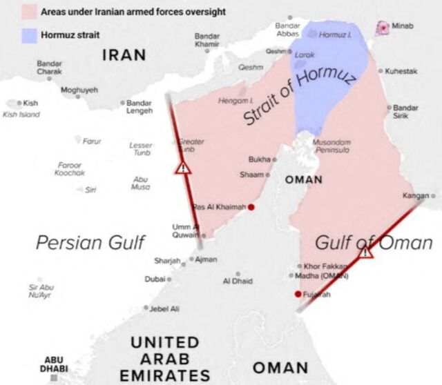 US Sanctions Iran Strait Authority Over Maritime Control