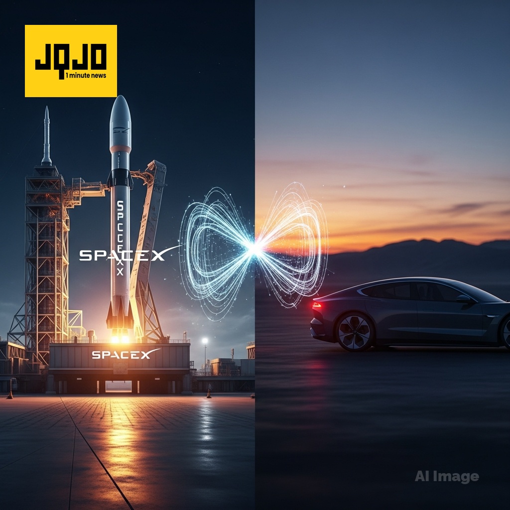 Elon Musk explore la fusion SpaceX-Tesla quelques semaines avant le lancement historique de l'introduction en bourse de SpaceX à 75 milliards de dollars