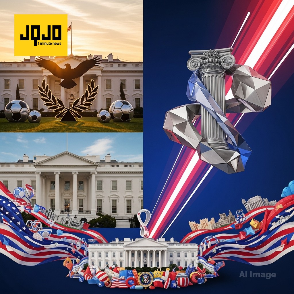 Washington: Trump centers America 250, World Cup festivities