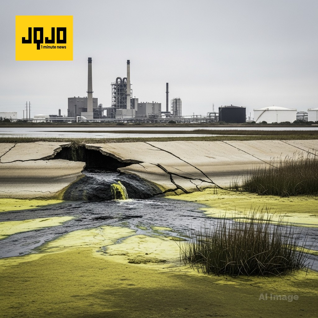 Fuite d'eaux usées acides dans une usine de phosphates en Floride déclenche une alerte environnementale régionale