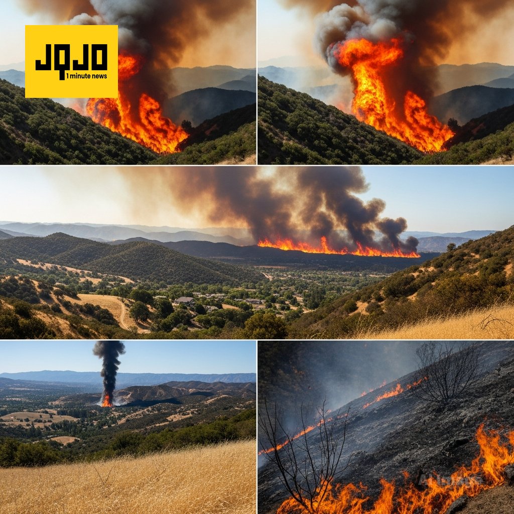 California brush fire triggers mass Riverside County evacuations