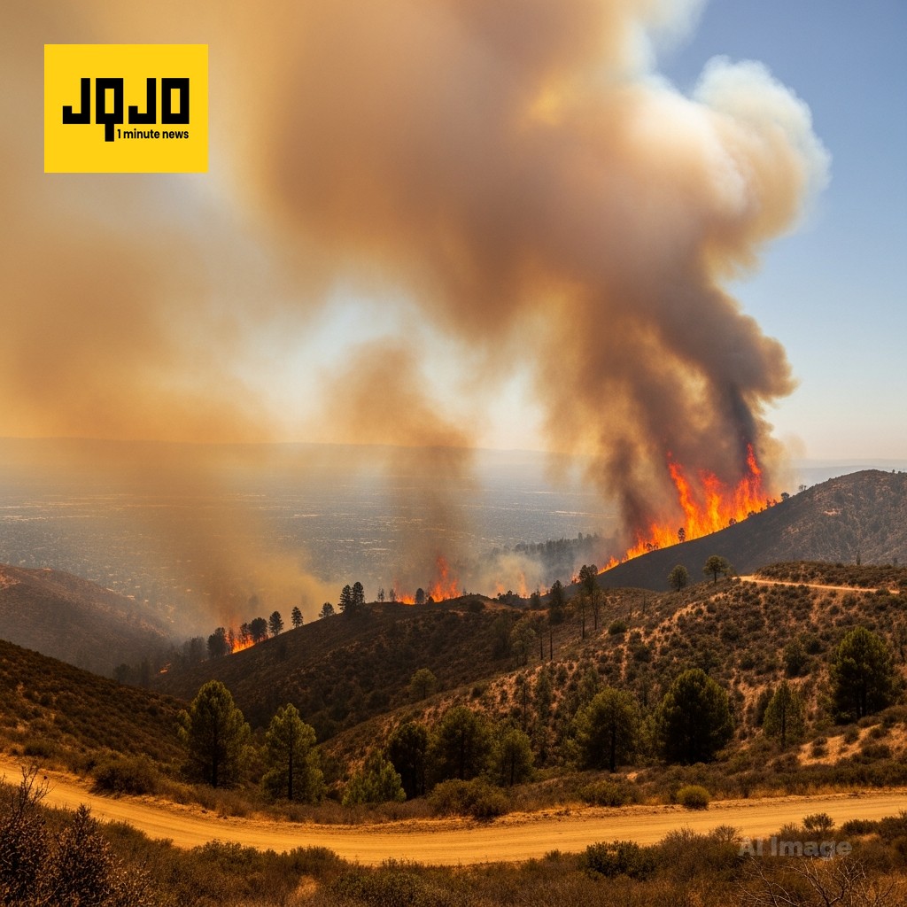 Los Angeles County wildfire sparks major emergency response