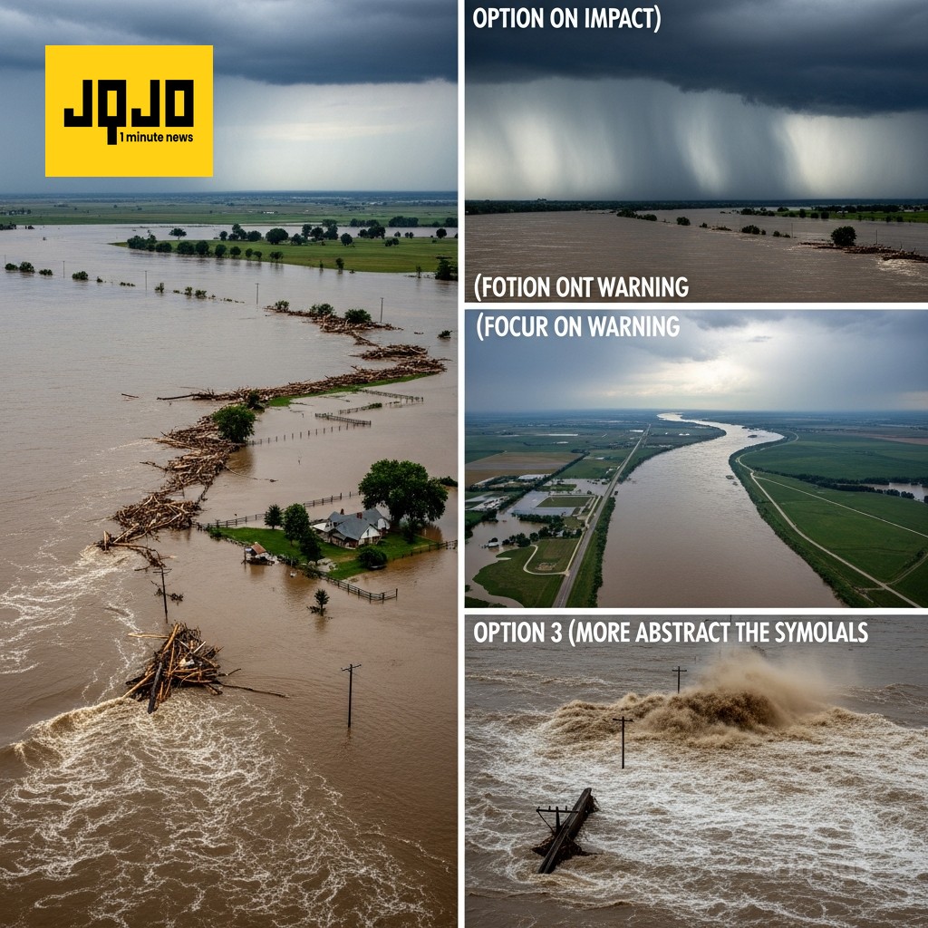 Missouri rivers crest above flood stage, roads closed