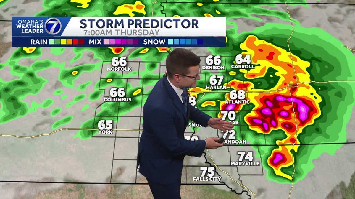 Midwest sees storms, then warming ahead of weekend