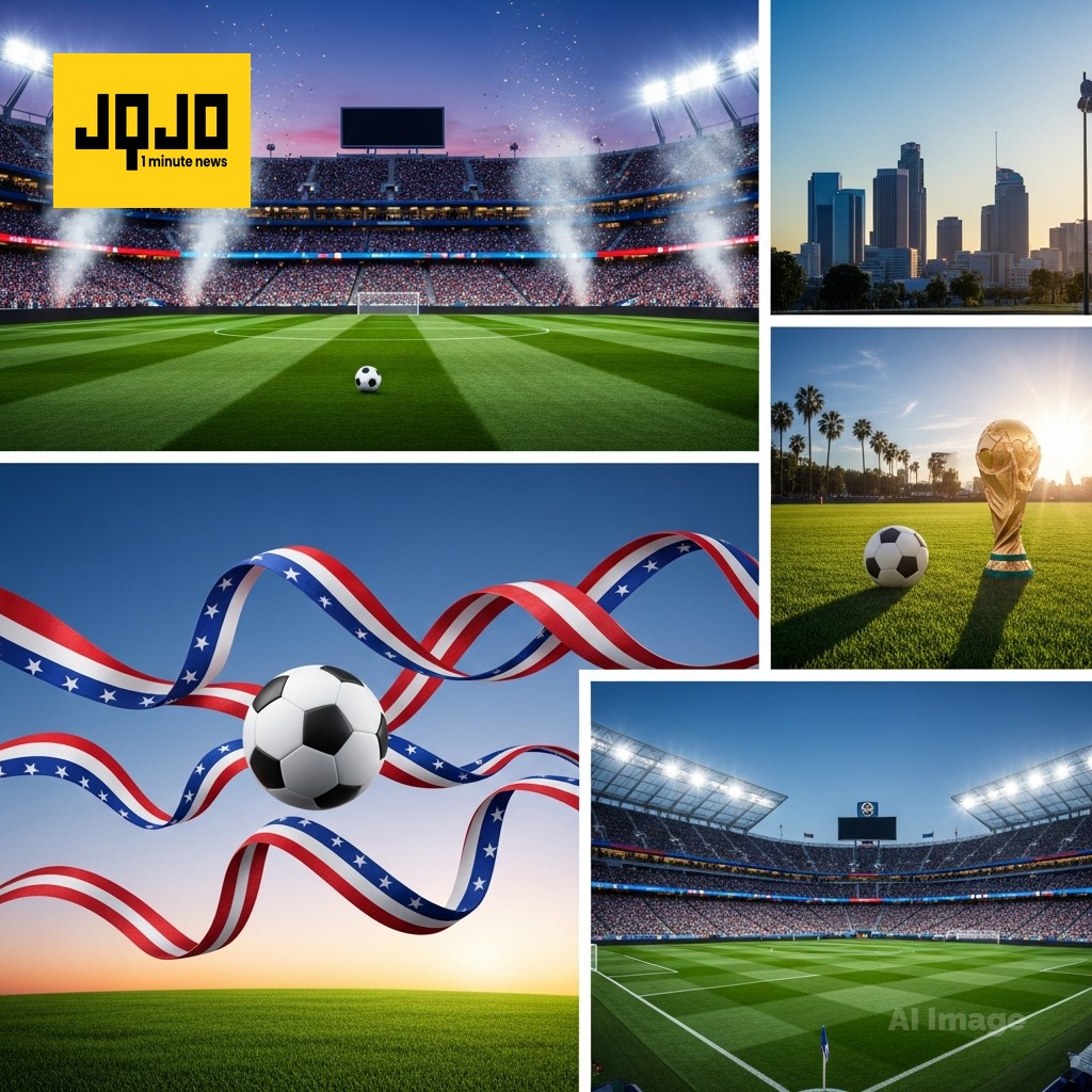 Los Angeles hosts USA's 2026 World Cup opener