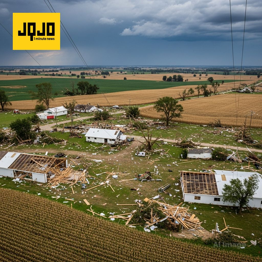 Midwest Grapples with Devastation and Massive Outages After Historic Tornado Outbreak