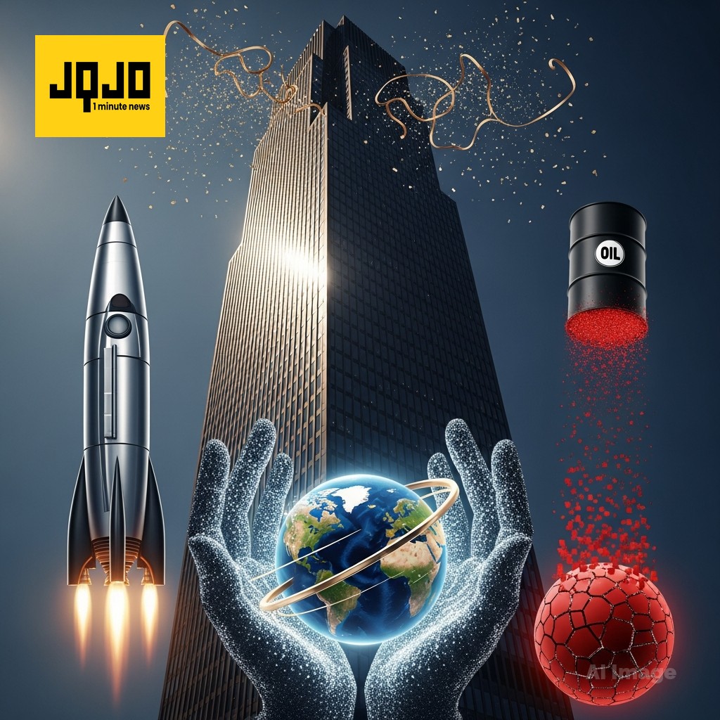 Accord de paix États-Unis-Iran provoque une hausse historique à Wall Street et valorisation de SpaceX à 3 billions de dollars alors que le pétrole s'effondre