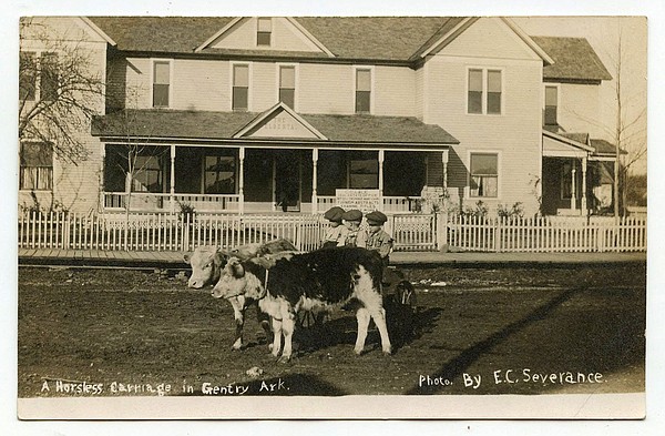Arkansas newspapers publish century-old Gentry and Hazen postcards