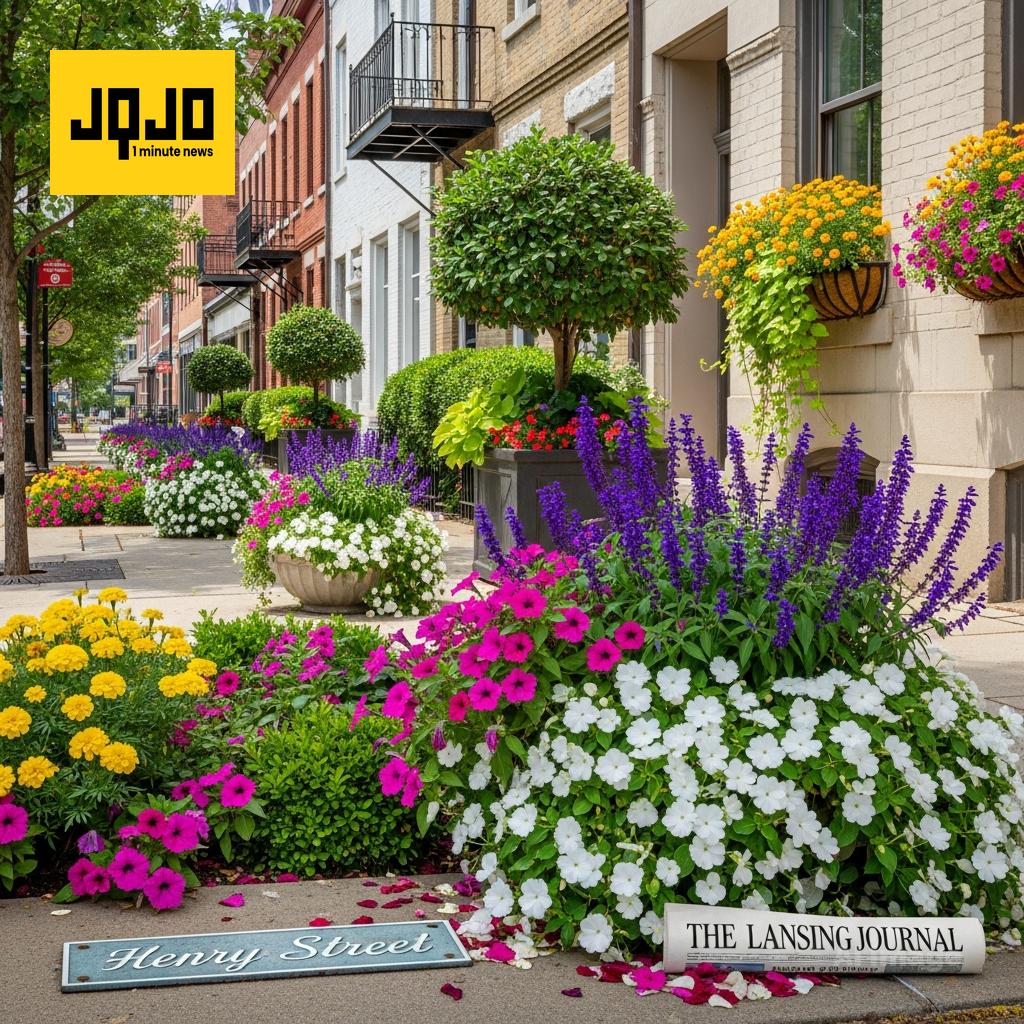 Lansing Residents Share Blooming Flowers In Community Photos