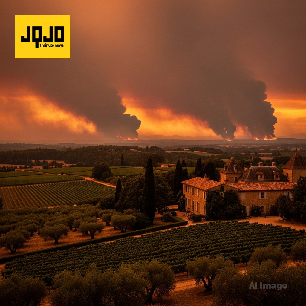 George and Amal Clooney Evacuate $10M French Estate Amid Rapidly Spreading Wildfires