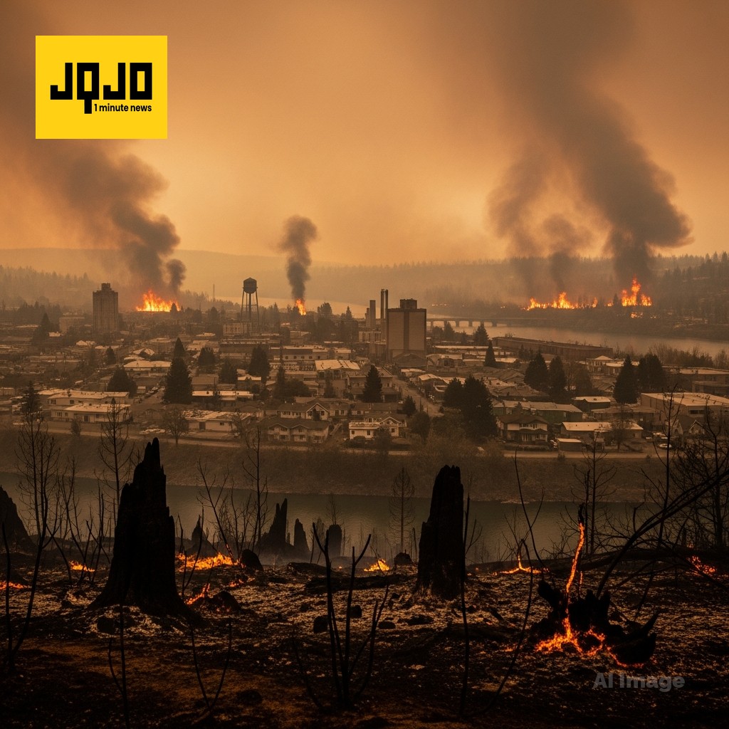 Washington State Declares Statewide Emergency as Spokane Wildfires Threaten 4,000 Structures