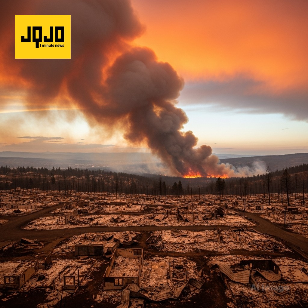 Spokane Wildfires Force Mass Evacuations As 600 Structures Destroyed
