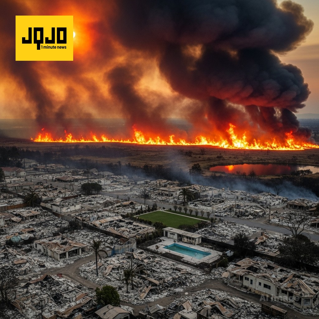 Wildfires near Spokane, Washington destroy more than 700 buildings, force 64,000 to flee