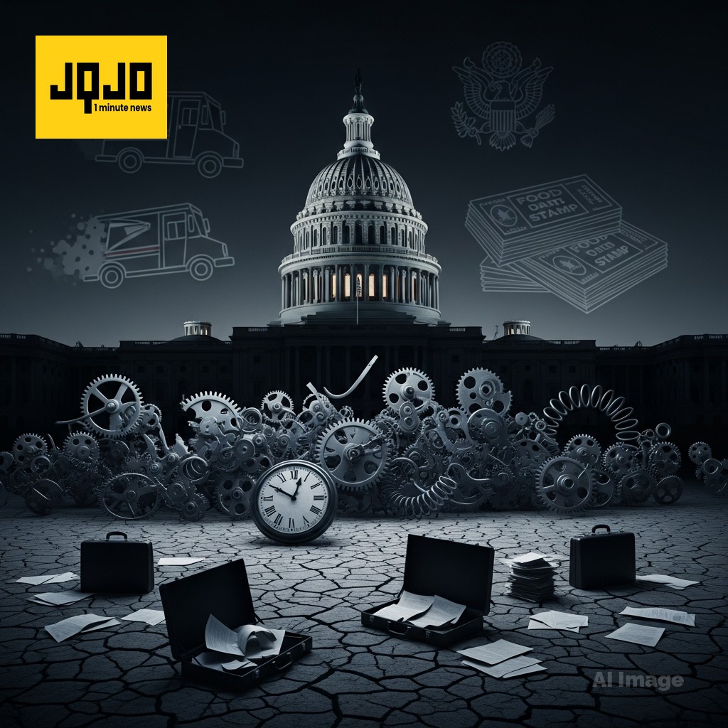 US Government Shuts Down After Trump-Congress Budget Clash