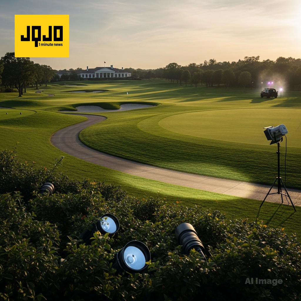 Armed Man Arrested Surveilling Trump Golf Course