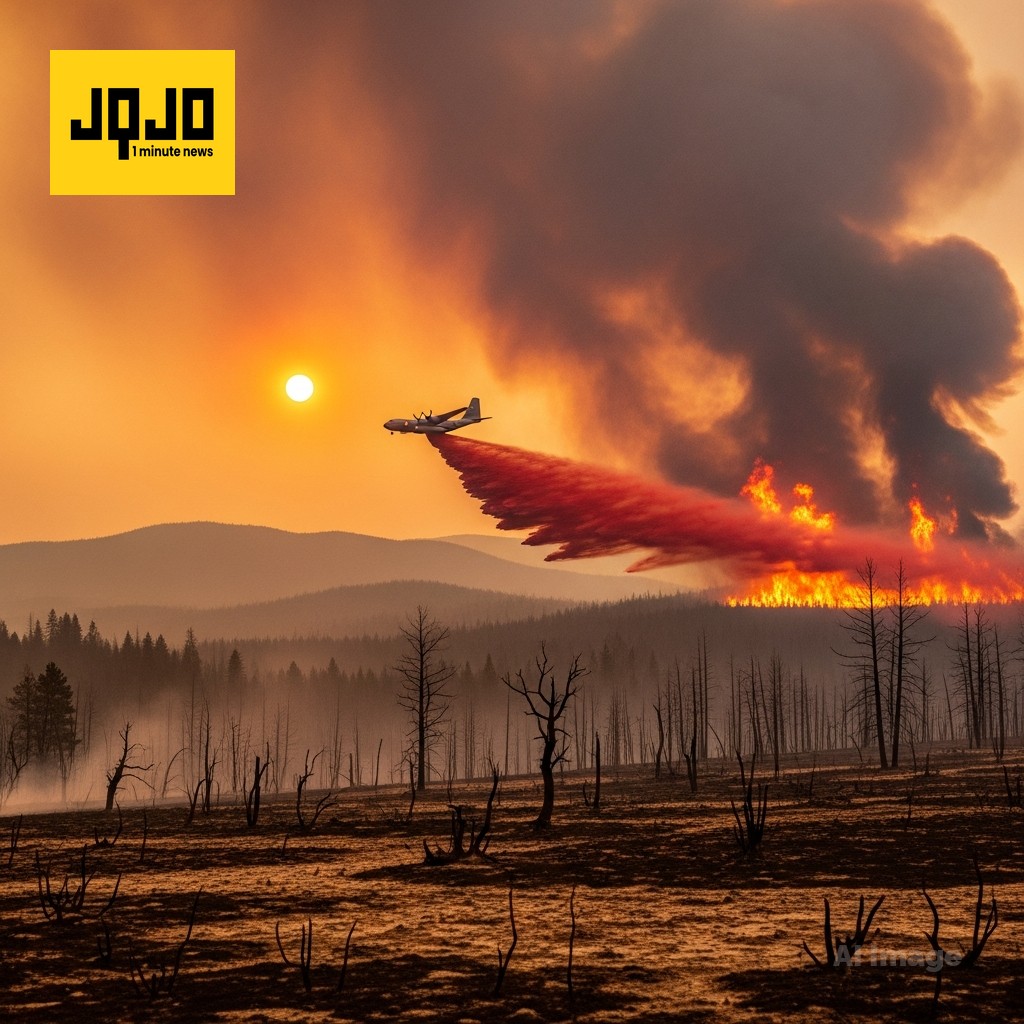 U.S. Raises Wildfire Preparedness to Maximum Level 5 as 94 Uncontained Blazes Rake the West