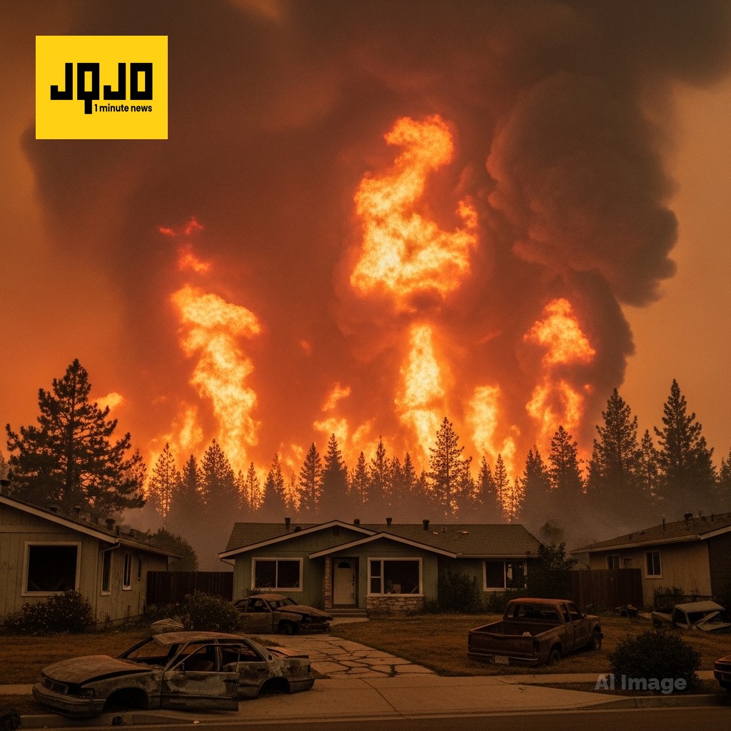 Distrito de Columbia Británica declara estado de emergencia, emite órdenes de evacuación mientras arde incendio forestal