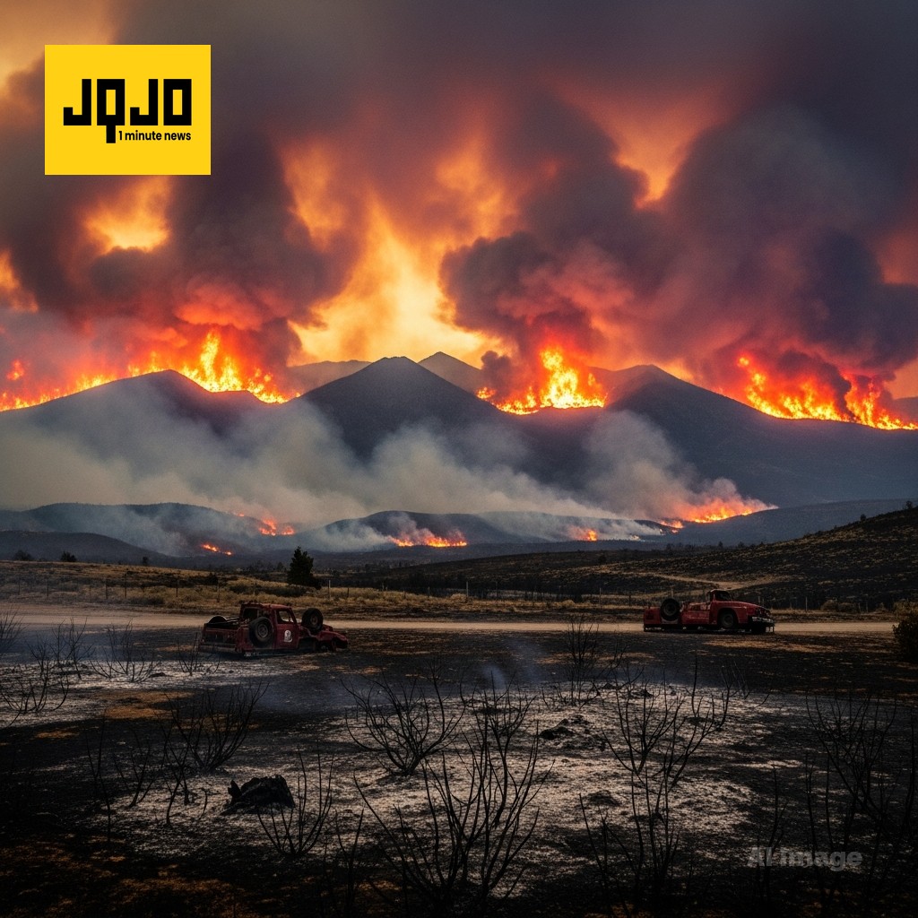 Western Wildfires Stretch U.S. Firefighting Resources to Breaking Point
