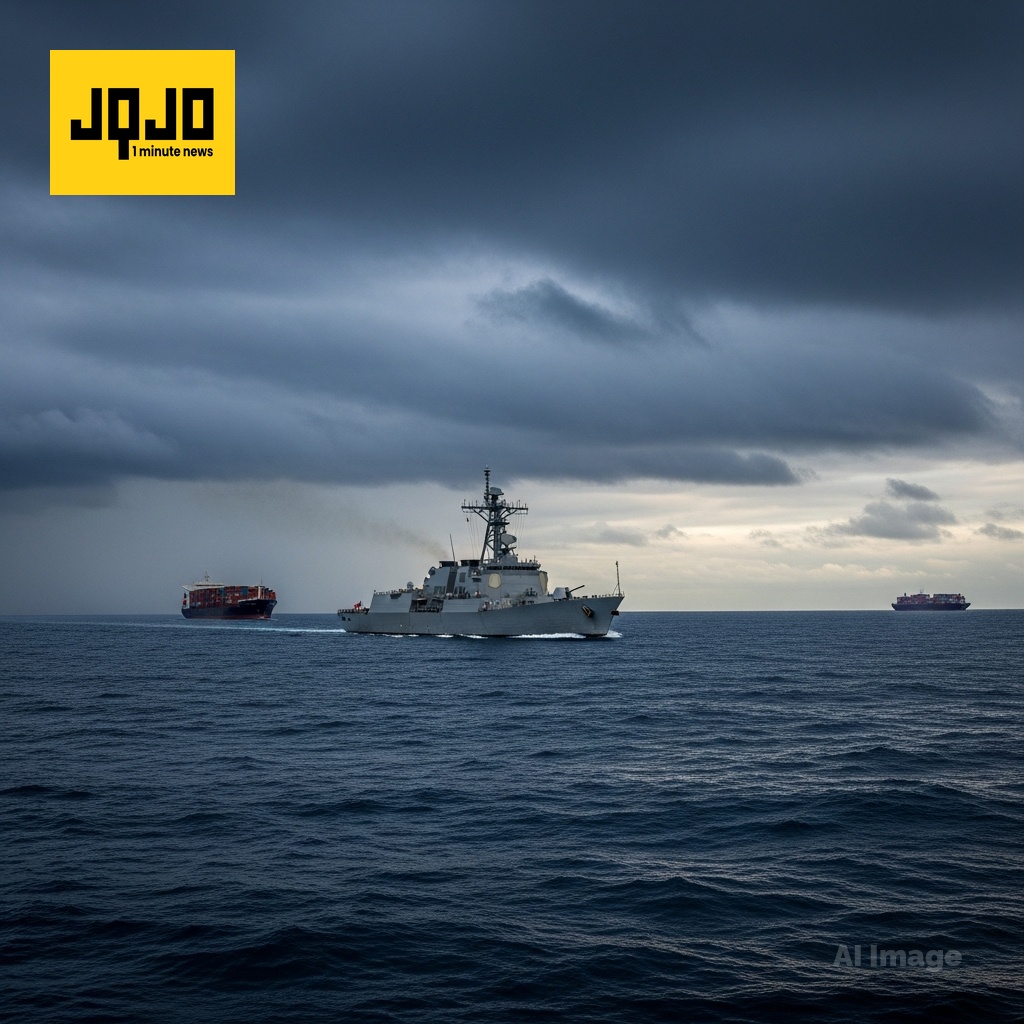 U.S. Reinforces Naval Blockade With 55 Ships Rerouted Near Iran