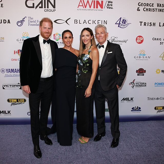Meghan Markle Appears to Be Snubbed by David Foster on Red Carpet