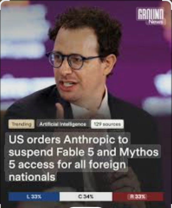 Le gouvernement américain autorise Anthropic à rétablir le modèle d'IA Fable 5