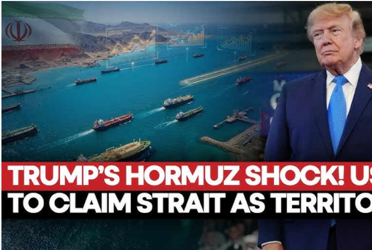 Trump Promete Declarar el Estrecho de Ormuz Territorio de EE. UU.