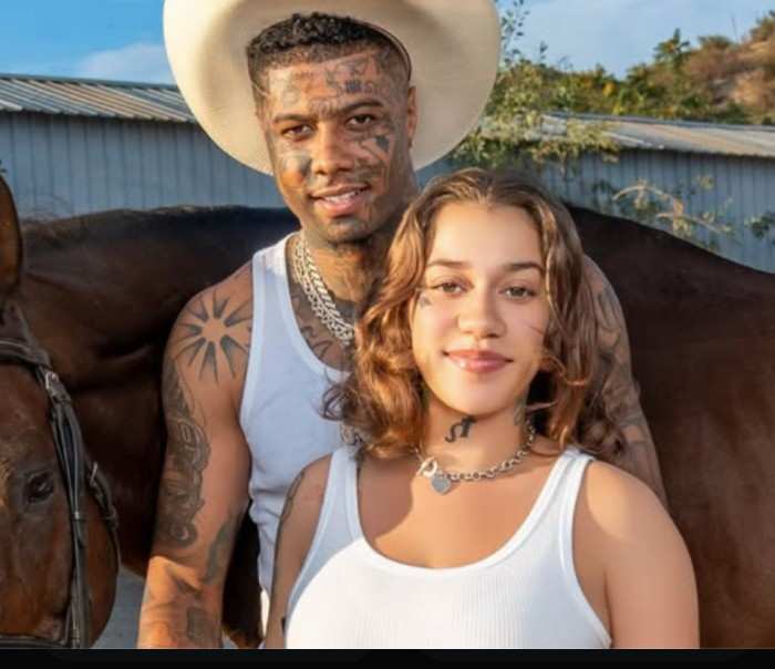 Transmisión en vivo de Blueface interrumpida cuando su novia Nevaeh Akira entra en trabajo de parto