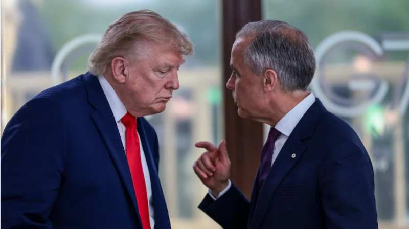 Trump and Carney Hold Last-Minute Talks as Midnight Deadline Looms for 50% U.S. Tariffs on Canadian Goods