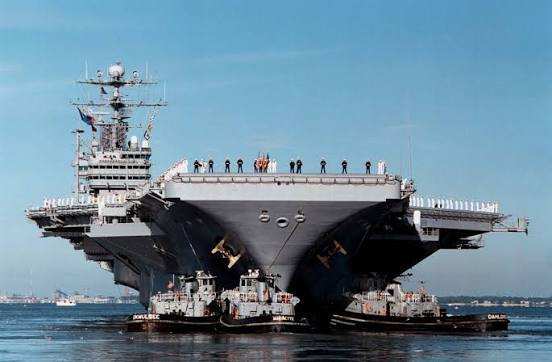 US military releases footage of USS George Washington en route to the Middle East