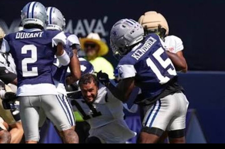 Cowboys-Saints Joint Practice Erupts in Multiple Brawls