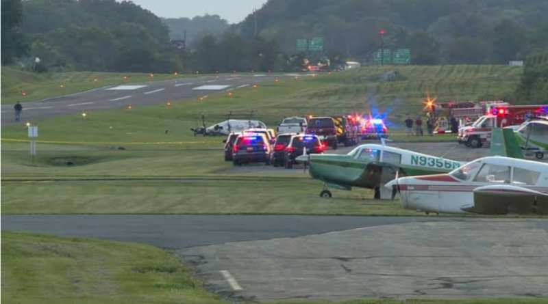 Helicóptero de la Policía Estatal de Pensilvania y avión pequeño colisionan en pleno vuelo cerca del Aeropuerto de Carlisle