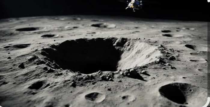 NASA Unveils First Images of SpaceX Rocket Impact Crater on the Moon