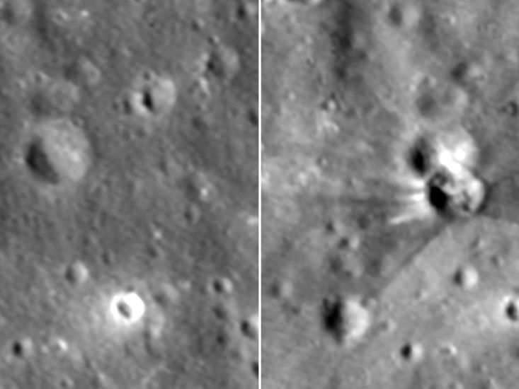 SpaceX Rocket Slams into Moon at 5,400 MPH, NASA Reveals New Crater