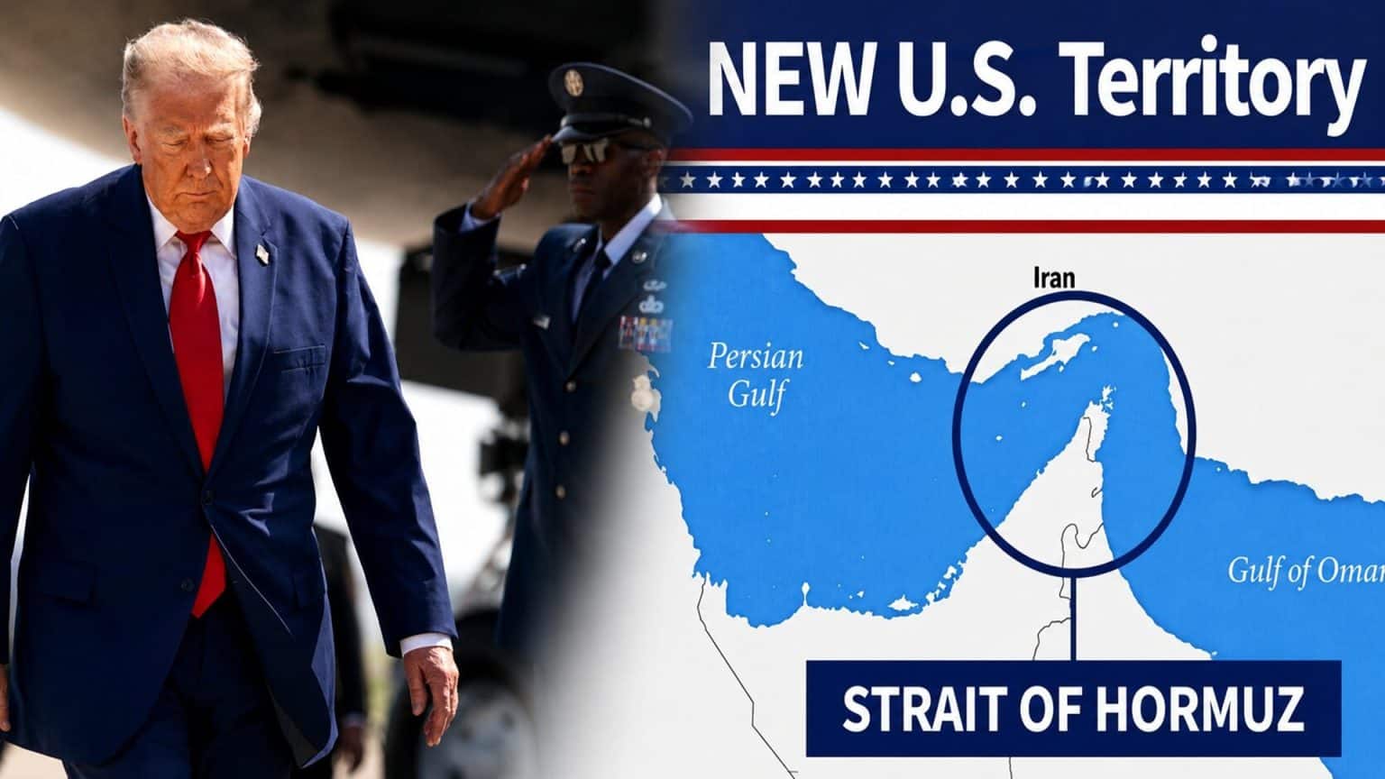 Trump déclare le détroit d'Ormuz «Nouveau territoire américain» alors que l'Iran refuse de rouvrir la voie navigable