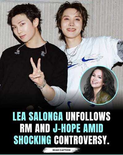 La star de Broadway Lea Salonga cesse de suivre des membres de BTS dans un climat de controverse