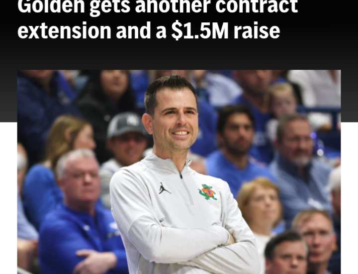 L'entraîneur de basket-ball de la Floride, Todd Golden, obtient une nouvelle prolongation de contrat et une augmentation de 1,5 million de dollars