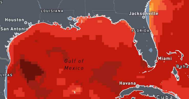 Calor Récord en el Golfo Provoca Humedad Extrema y Alertas de Tormentas Severas en Florida