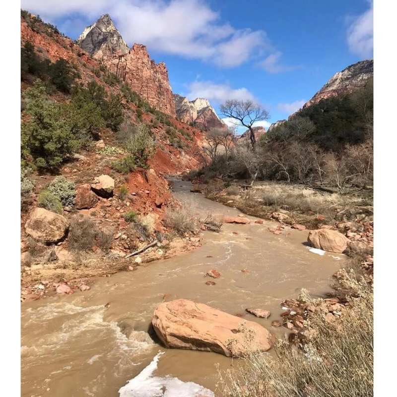 Inundaciones repentinas en el Parque Nacional Zion