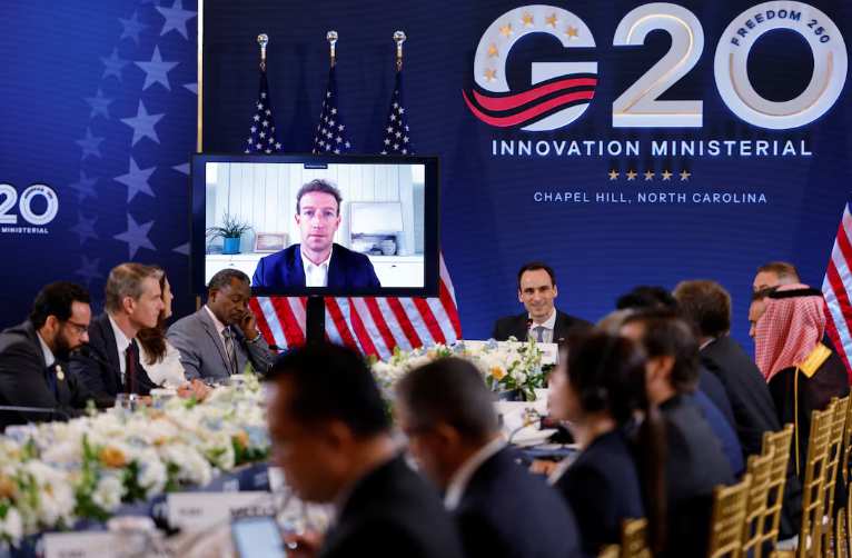 Les États-Unis appellent à une approche de laissez-faire pour la réglementation de l'IA lors de la réunion technologique du G20